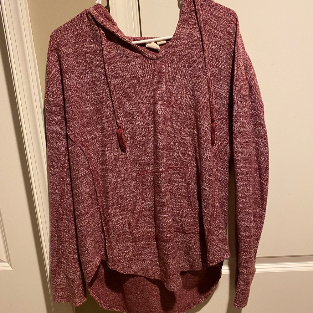 roxy wine hooded sweater